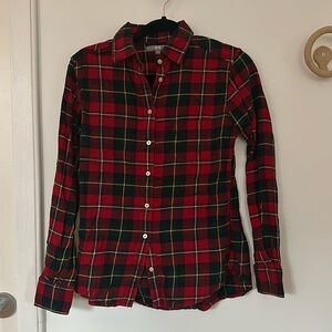 Uniqlo plaid flannel shirt